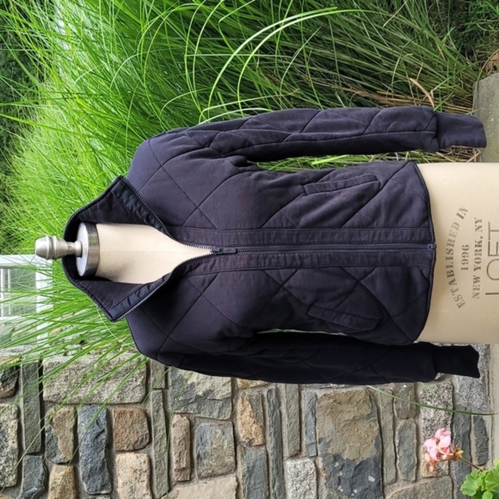 lululemon athletica Black Quilted Full-Zip Puffer Jacket